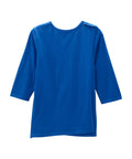Women's Open Back Seasonal Print Top