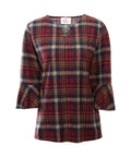 Ring-Keyhole Neck Adaptive Top for Women