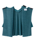 Women's Open Back 3/4 Sleeve Soft Top - Clearance