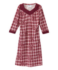 Women's Open Back Sweater Knit Dress with Diamond Neckline