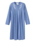Women's No Peek Hospital & Home Care Long Sleeve Gown - Silverts 6