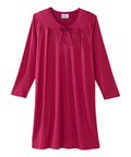 Women's Soft Bow Open Back Nightgown