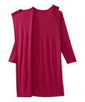 Women's Soft Bow Open Back Nightgown
