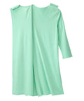 Women's No Peek Hospital & Home Care Gown with Lace Neckline - Clearance