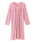 Women's No Peek Hospital & Home Care Gown with Lace Neckline - Clearance - Silverts 49