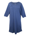 Women's No Peek Hospital & Home Care Gown with Lace Neckline - Clearance