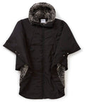 Unisex Luxurious Fur-Lined Winter Wheelchair Cape - Silverts 5