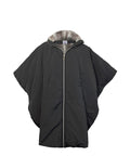 Unisex Luxurious Fur-Lined Winter Wheelchair Cape - Silverts 16