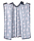 Women's Open Back V-Neck Lace Trim Nightgown