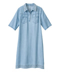 Women's Adaptive Open Back Collared Dress