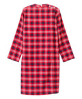 Men's Open Back No Peek Flannel Nightgown