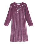 Women's Open Back Velvet Dress