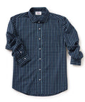 Men's Self Dressing Magnetic Buttons Dress Shirt