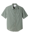 Magnetic Buttons Men's Short Sleeve Shirt