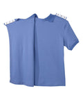 Men's Classic Open Back Short Sleeve Polo Shirt