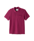 Men's Classic Open Back Short Sleeve Polo Shirt