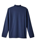Men's Adaptive Open Back Polo Shirt with Long Sleeves - Silverts 23