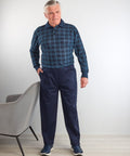 Men's Stay Dressed Jumpsuit with Long Sleeve Polo Shirt