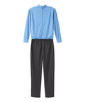 Men's Stay Dressed Jumpsuit with Long Sleeve Polo Shirt