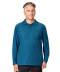 Men's Open Back Polo Shirt