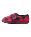 Men’s Soft Slippers with Easy Closures – Adjustable Fit (Regular to Extra Wide)