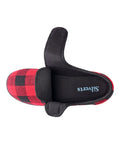 Men’s Soft Slippers with Easy Closures – Adjustable Fit (Regular to Extra Wide)
