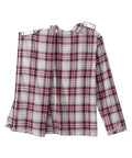 Men's Open Back Top & Pull-On Pant Flannel Pajama Set