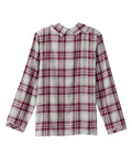 Men's Open Back Top & Pull-On Pant Flannel Pajama Set