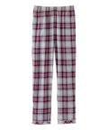 Men's Open Back Top & Pull-On Pant Flannel Pajama Set