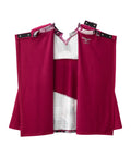 Women's Open Back Patchwork Top