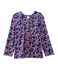 Women's Open Back Pleated Panel Top