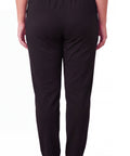 Women's Premium Cotton Stretch High-Waisted Black Leggings - Dressy Comfort in an Everyday Essential