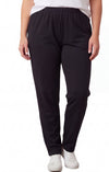 Women's Premium Cotton Stretch High-Waisted Black Leggings - Dressy Comfort in an Everyday Essential