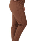Women's Premium Cotton Stretch High-Waisted Black Leggings - Dressy Comfort in an Everyday Essential
