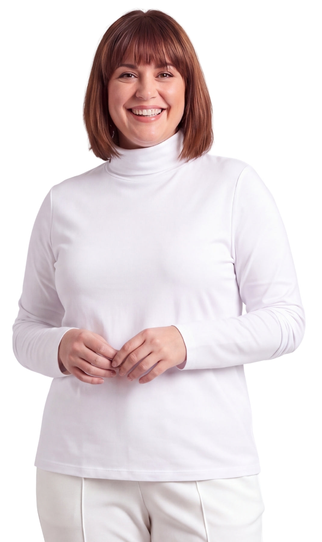 Women's Relaxed fit Long Sleeved Turtleneck Top