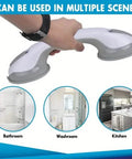 2-Pack: Shower Handle Grab Bars For Bathtubs And Showers