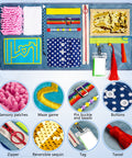 Fidget Blanket for Adults with Dementia & Alzheimer's, sensory activities for dementia patients