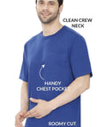 Men's Heavyweight Short Sleeve Crew Neck with Pocket T-Shirt