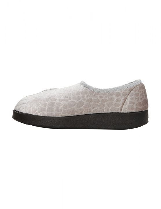 Women’s Soft Slippers with Easy Closures – Adjustable Fit (Regular to Extra Wide)