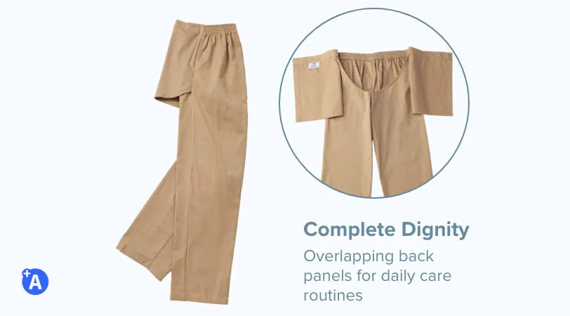 Men's Open Back Cotton Trouser Pant
