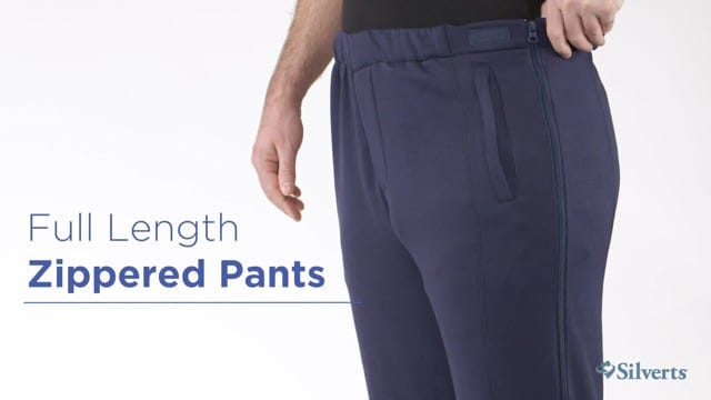 Quality Mens Side Zip Pants - Clearance