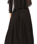 Sakkas Niam Women's Maxi Capelet Long Dress Celtic Medieval Renaissance Adjustable - Buy One Get One