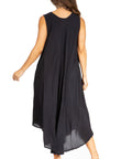 Sakkas Starlight Fourth Women's Tie Dye Caftan Tank Dress/Cover Up  Beach Kaftan