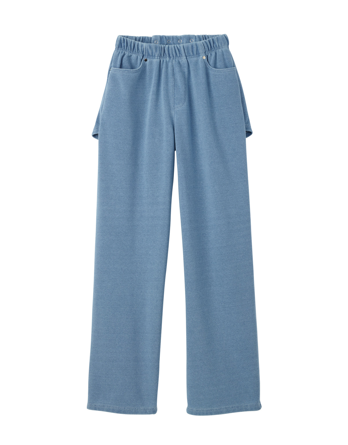 Women's Open Back Sweat Pant Jean - Silverts 1