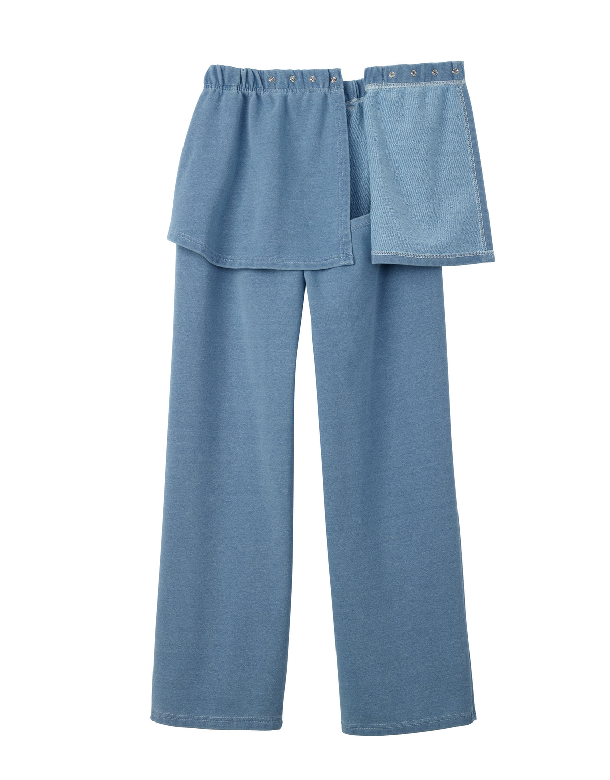 Women's Open Back Sweat Pant Jean - Silverts 2