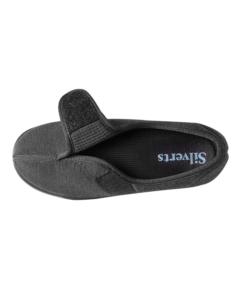 Women’s Soft Slippers with Easy Closures – Adjustable Fit (Regular to Extra Wide)