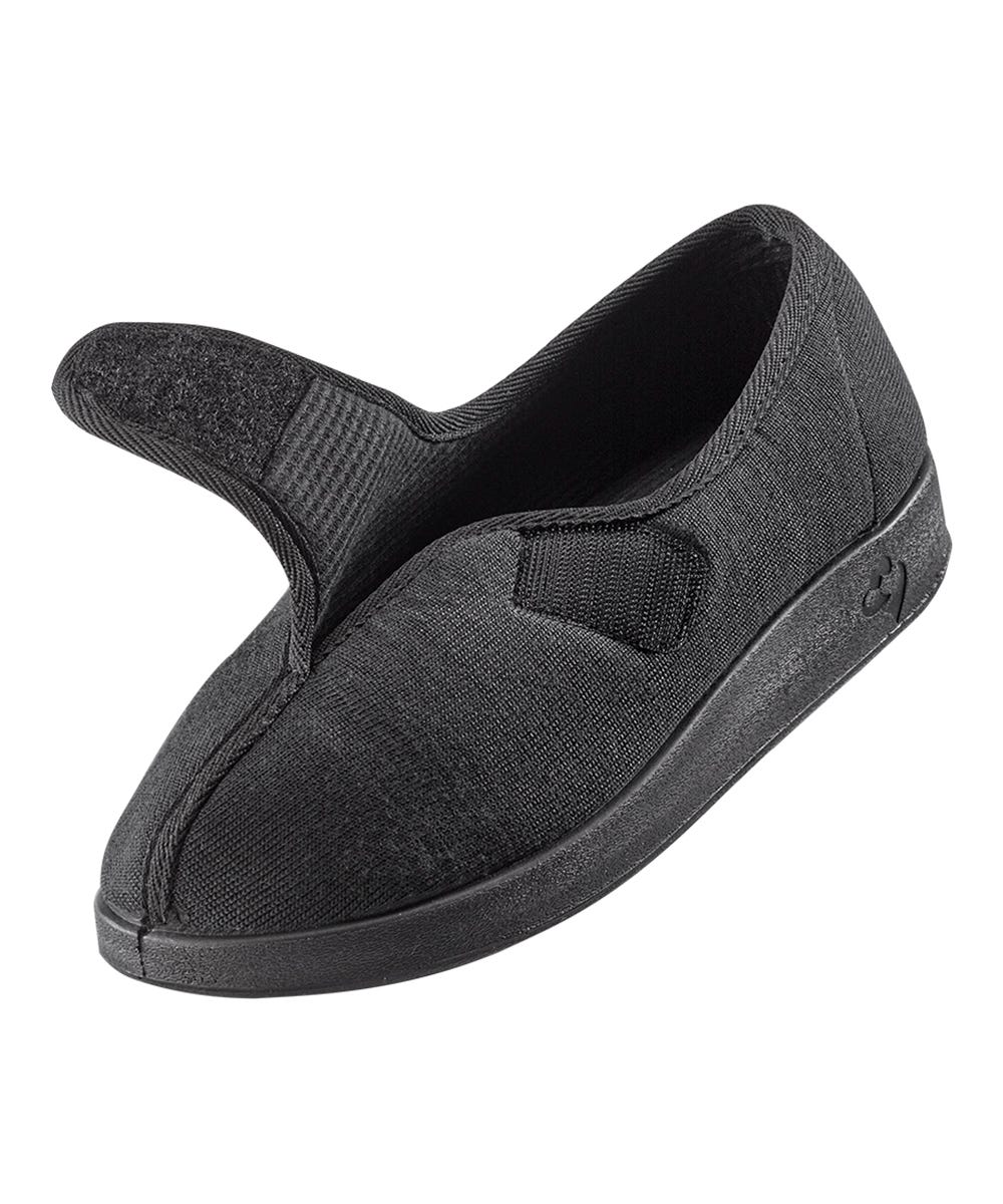 Women’s Soft Slippers with Easy Closures – Adjustable Fit (Regular to Extra Wide)