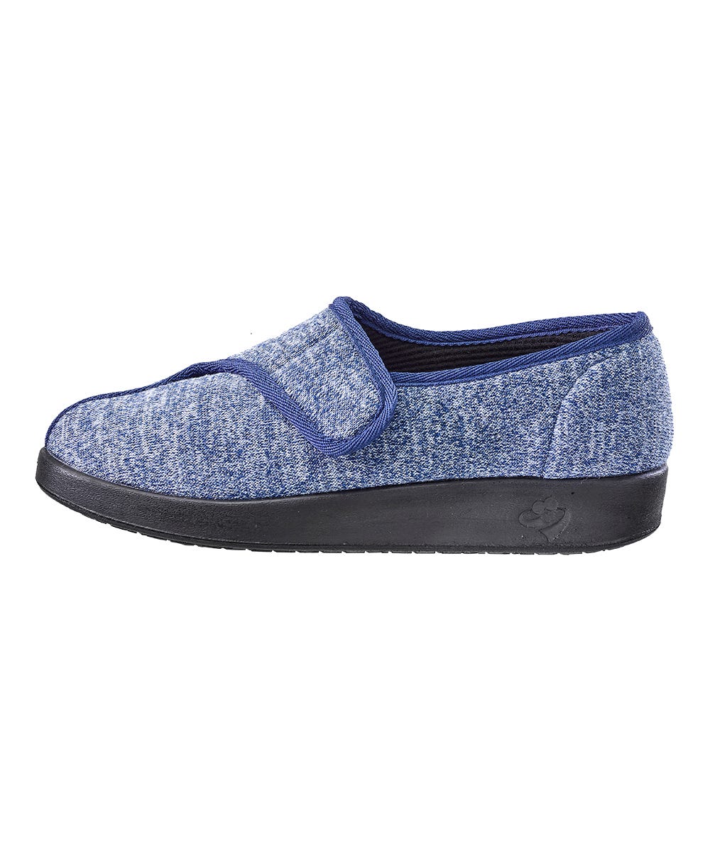 Women’s Soft Slippers with Easy Closures – Adjustable Fit (Regular to Extra Wide)