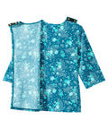 Women's Open Back Shirred Top
