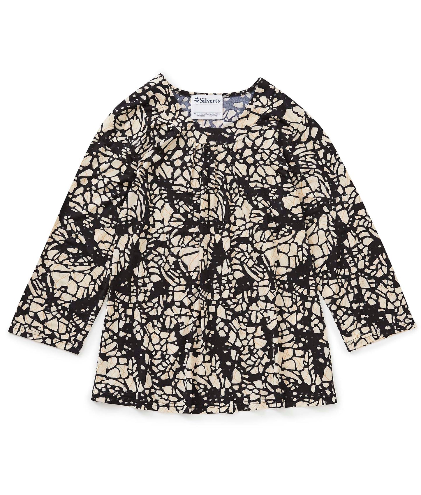 Women's Open Back Shirred Top